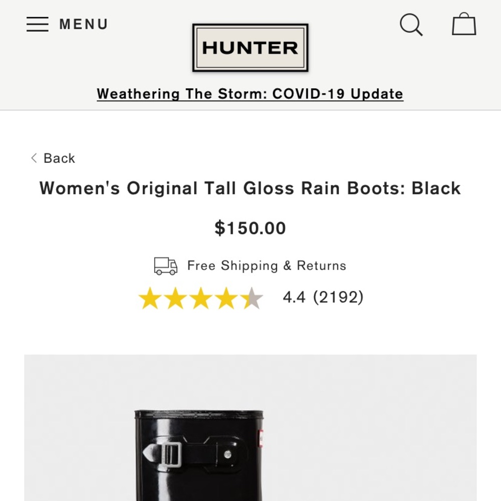 Hunter Rain Boots - Picture 6 of 6
